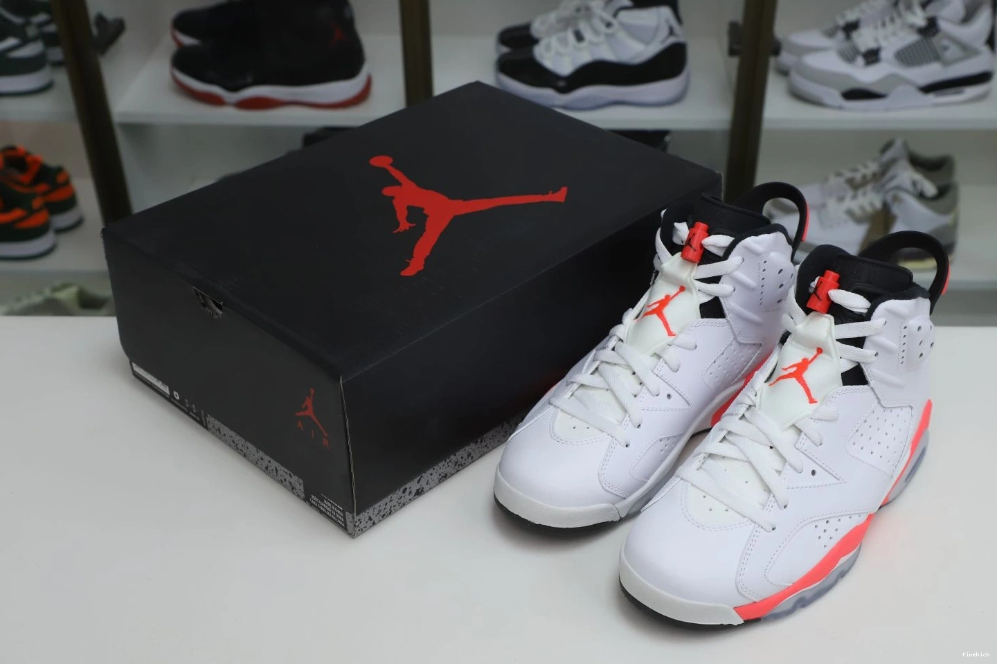 Air Jordan White Retroinfrared 6 1027